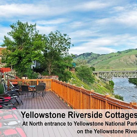 Yellowstone Riverside Cottages جاردينر المظهر الخارجي الصورة