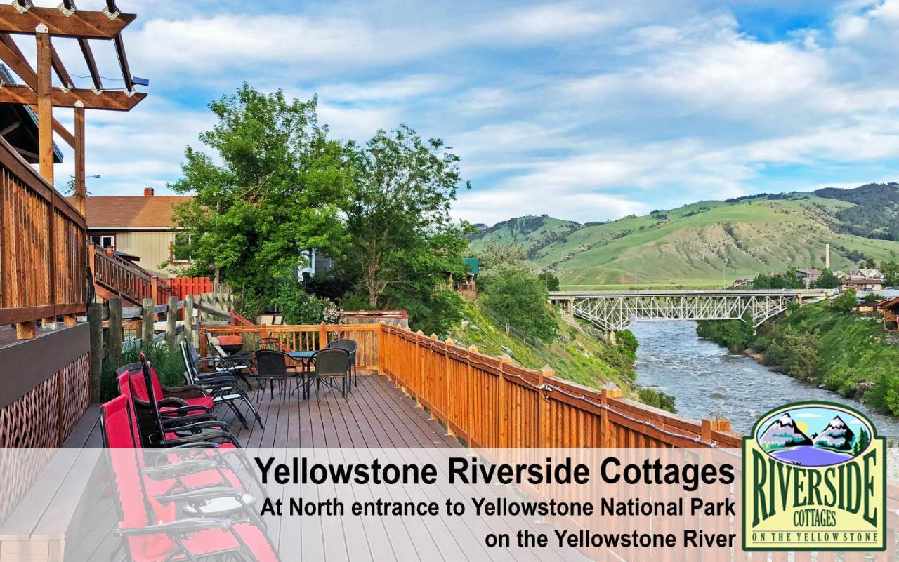 Yellowstone Riverside Cottages جاردينر المظهر الخارجي الصورة